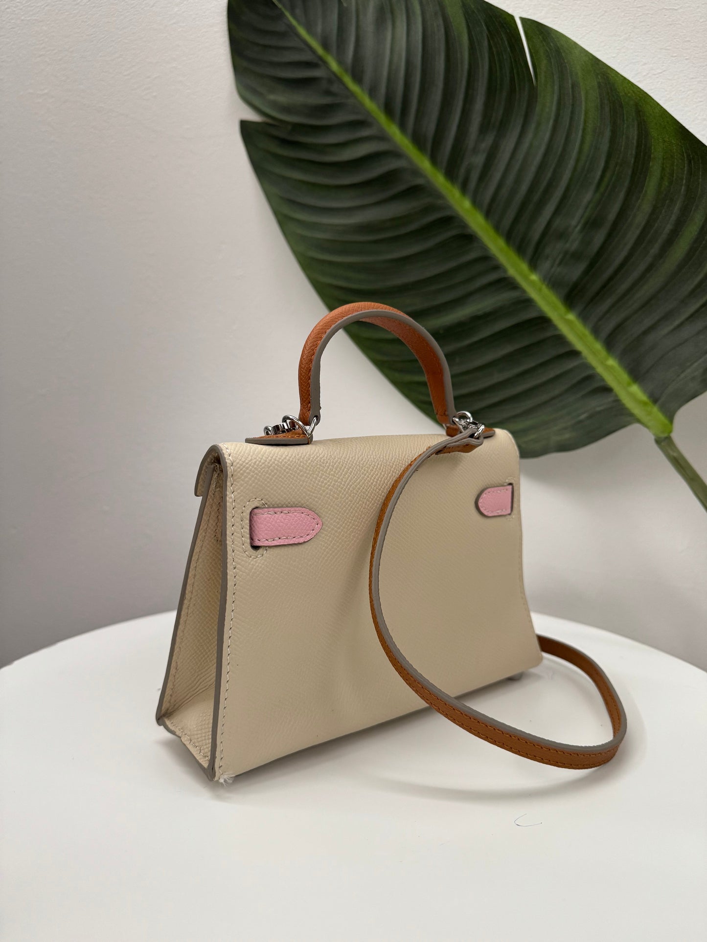 Mini hermy beige 19cm