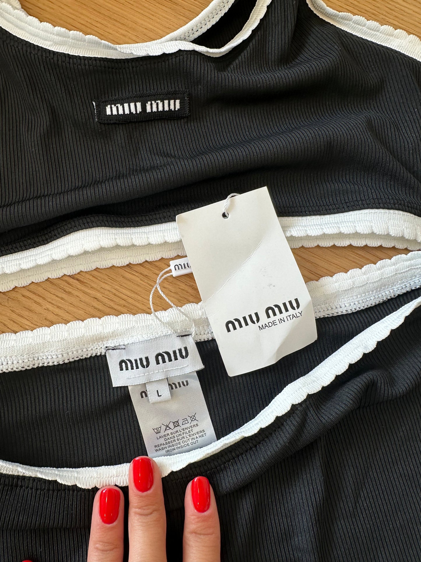 Cord set miu black