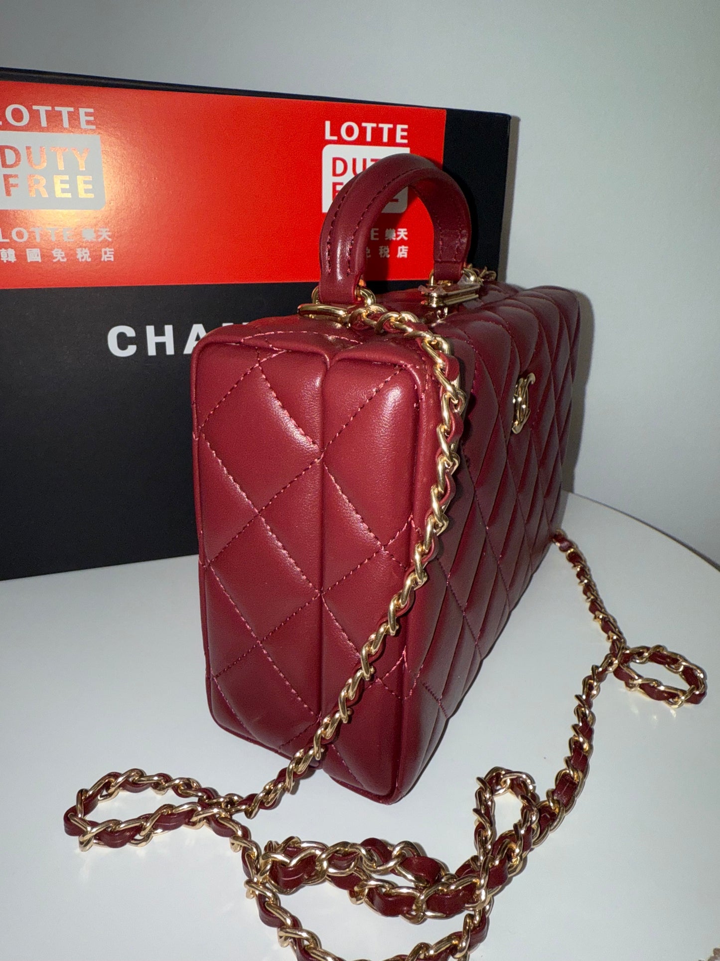 Borsa coco bordeaux