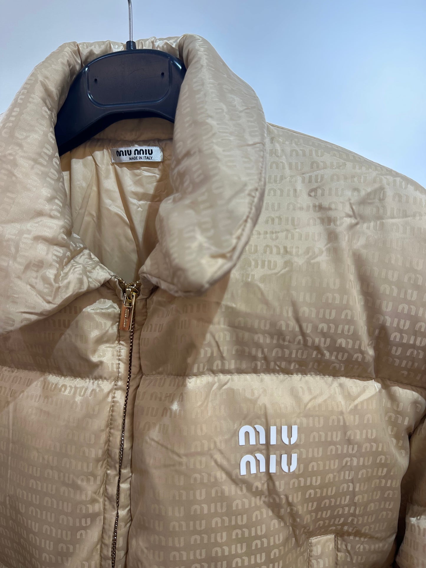 Bomber miu beige