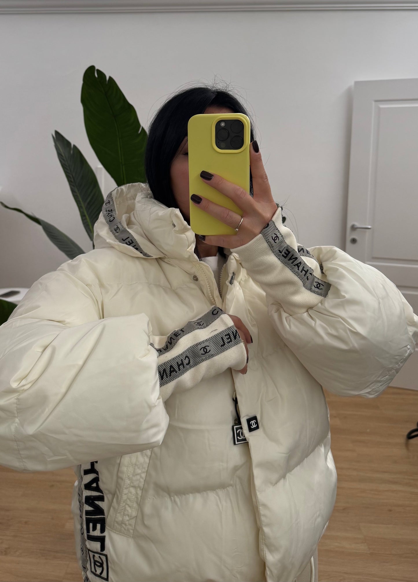 Bomber chany white