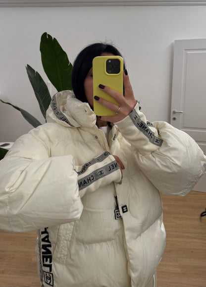 Bomber chany white