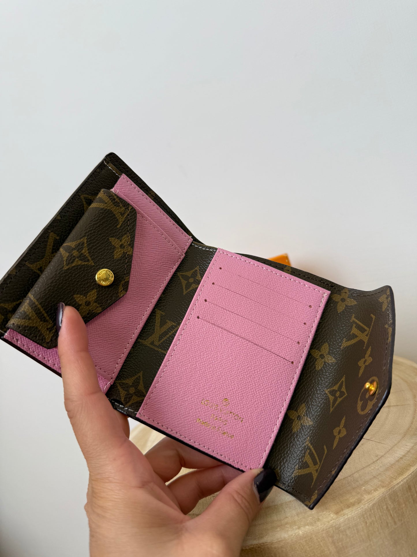 Mini portafoglio louis pink