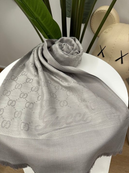 Foulard gg grey