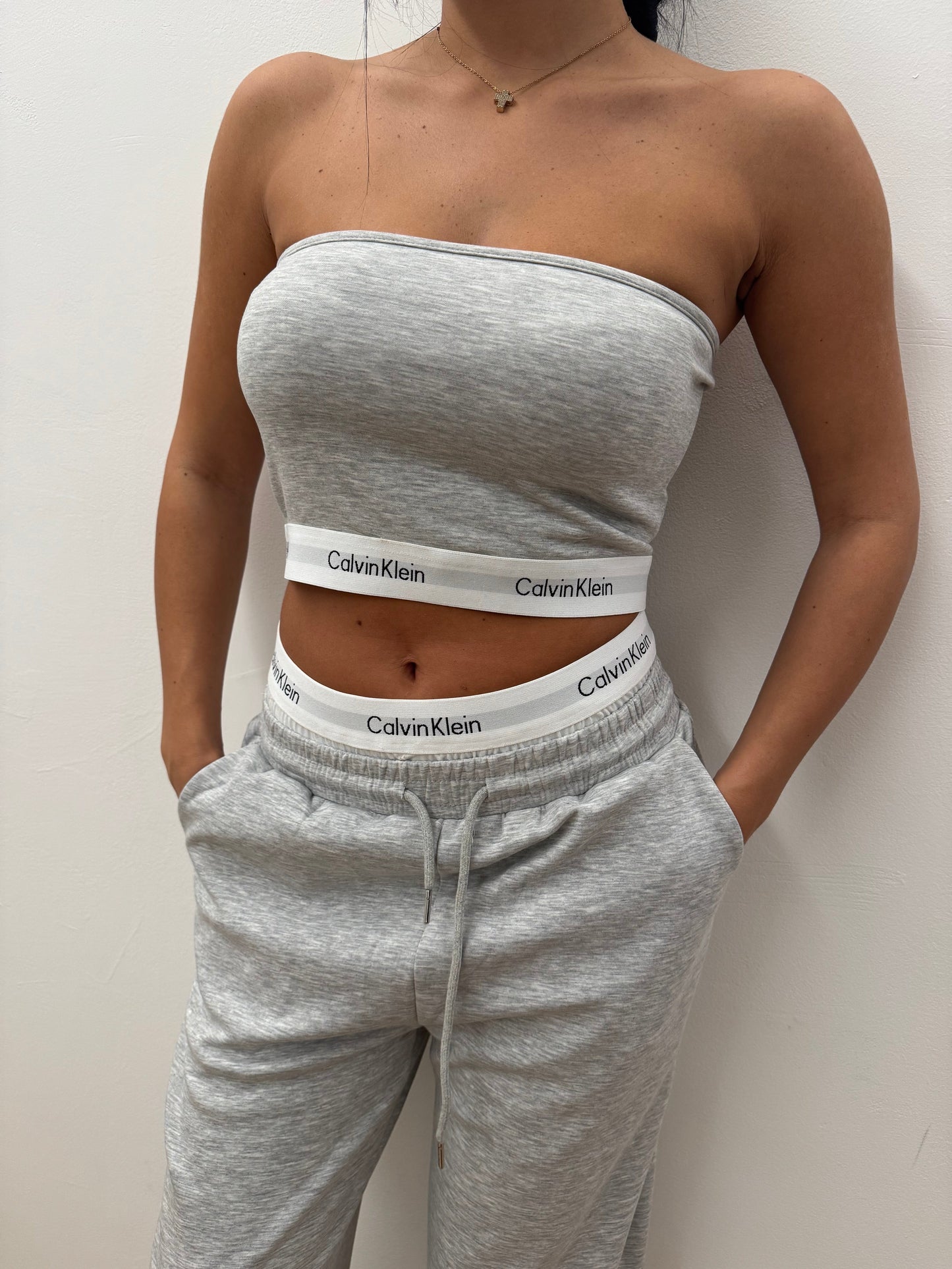 Coordinato calvin grigio