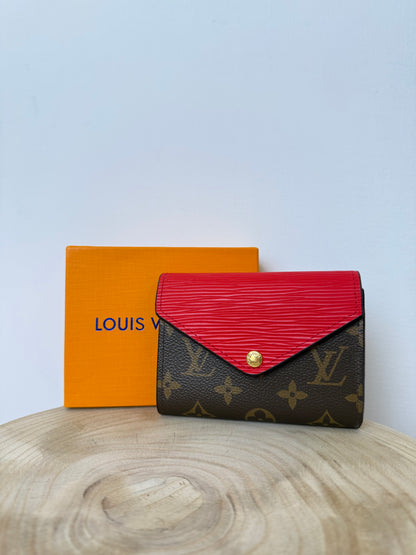 Mini portafoglio louis red