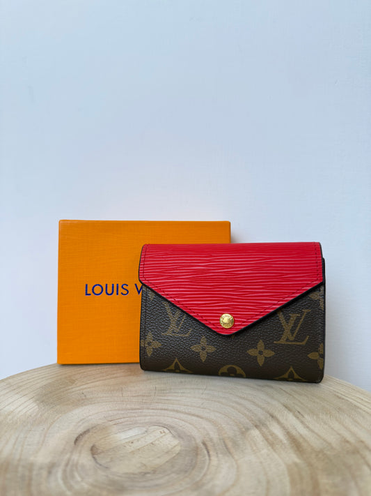 Mini portafoglio louis red