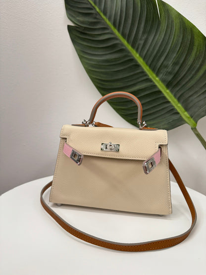 Mini hermy beige 19cm
