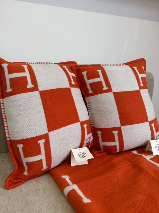 Coppia cuscini arancio 40x44