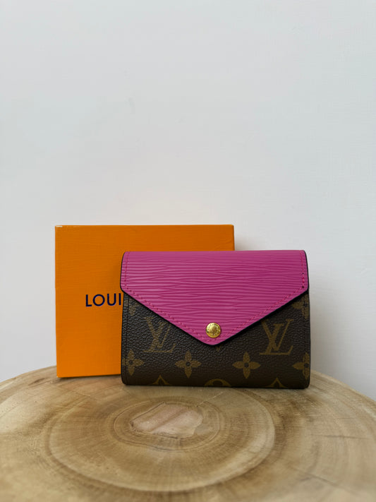 Mini portafoglio louis rose