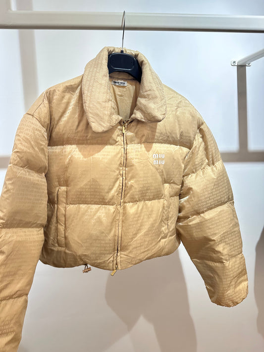 Bomber miu beige