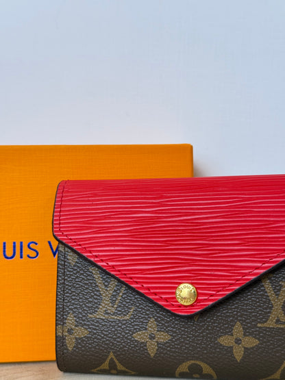 Mini portafoglio louis red