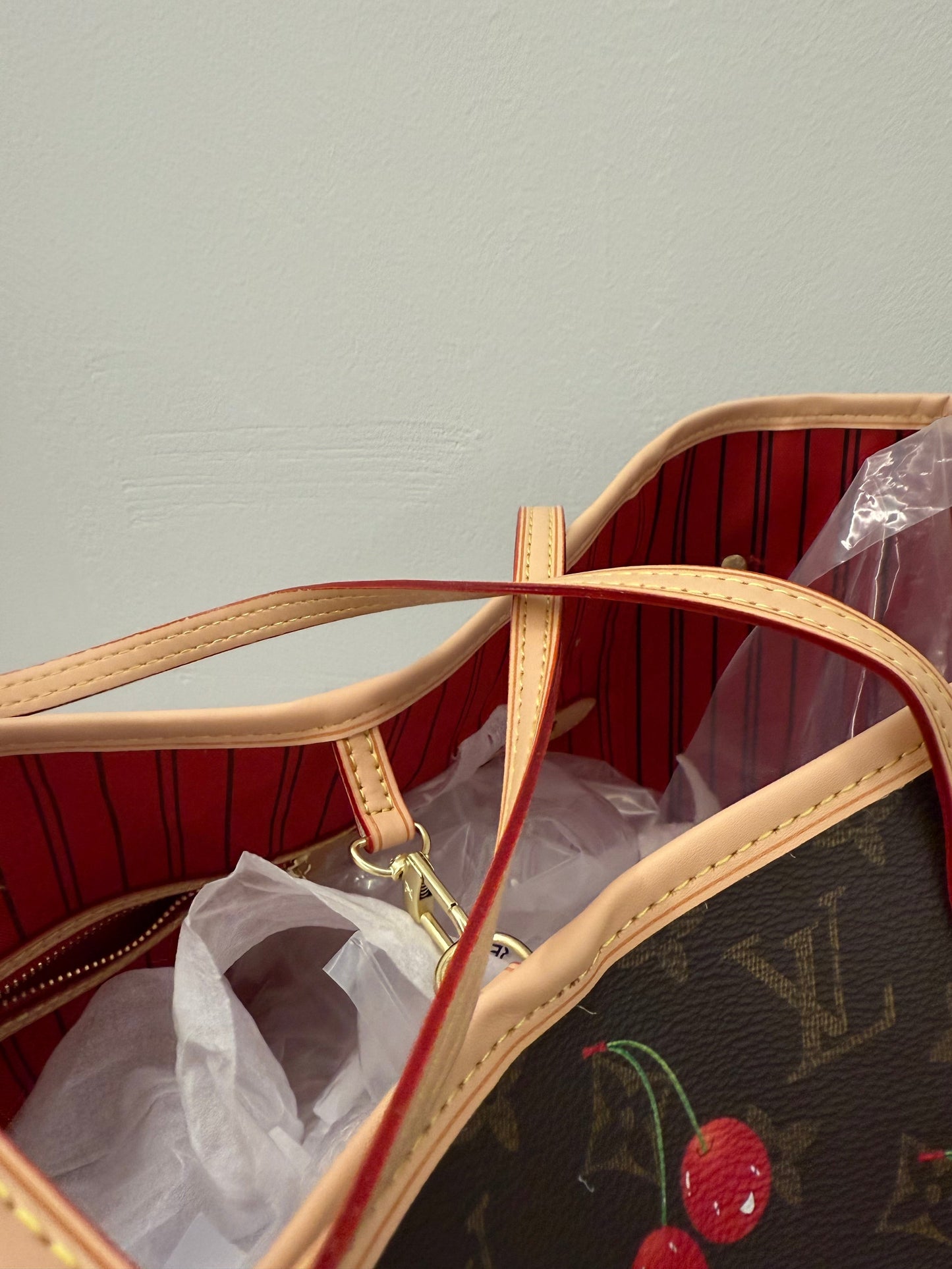 Neverfull cherry