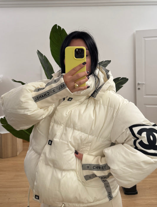 Bomber chany white