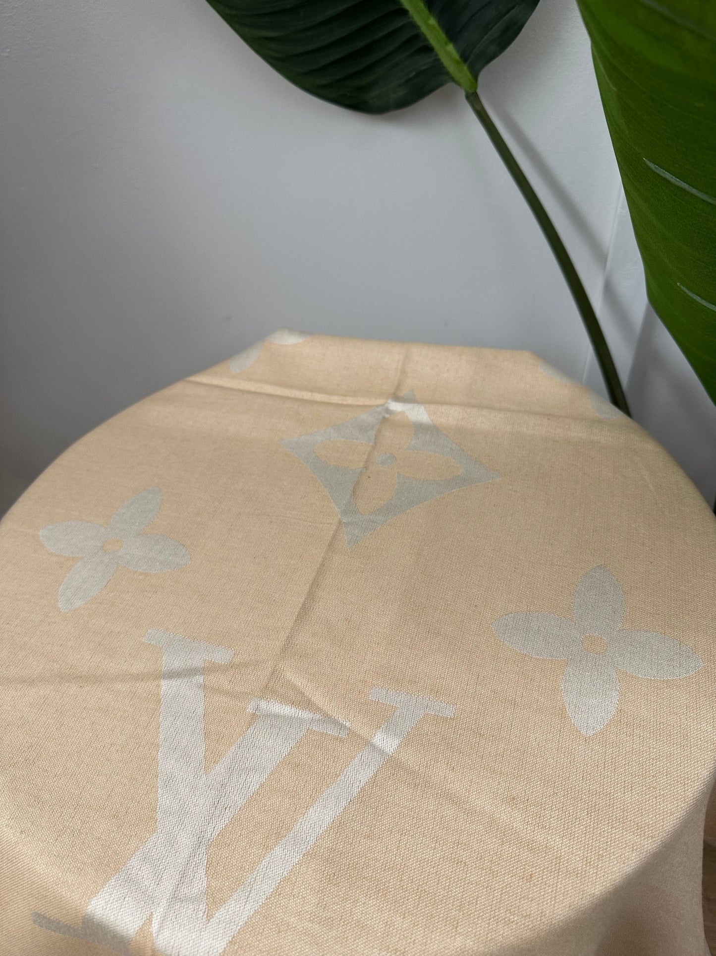 Foulard beige double