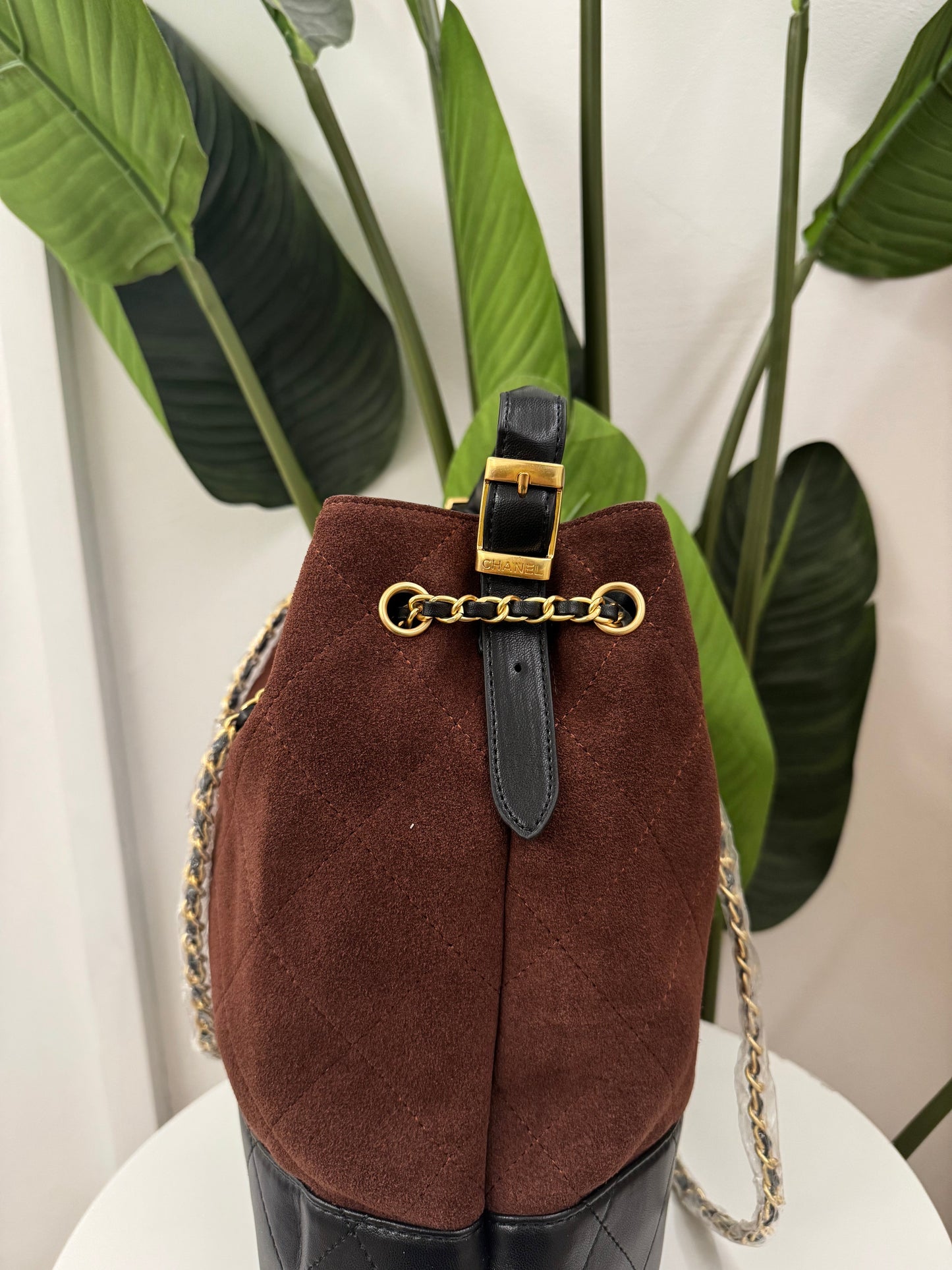 Borsa chany marrone in