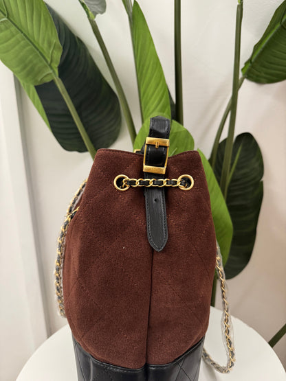 Borsa chany marrone in